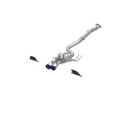 MBRP S43033BE MBRP 2023 Toyota Corolla GR 1.6L T304 SS 3in Cat-Back Dual Center Rear w/ Burnt End Tips