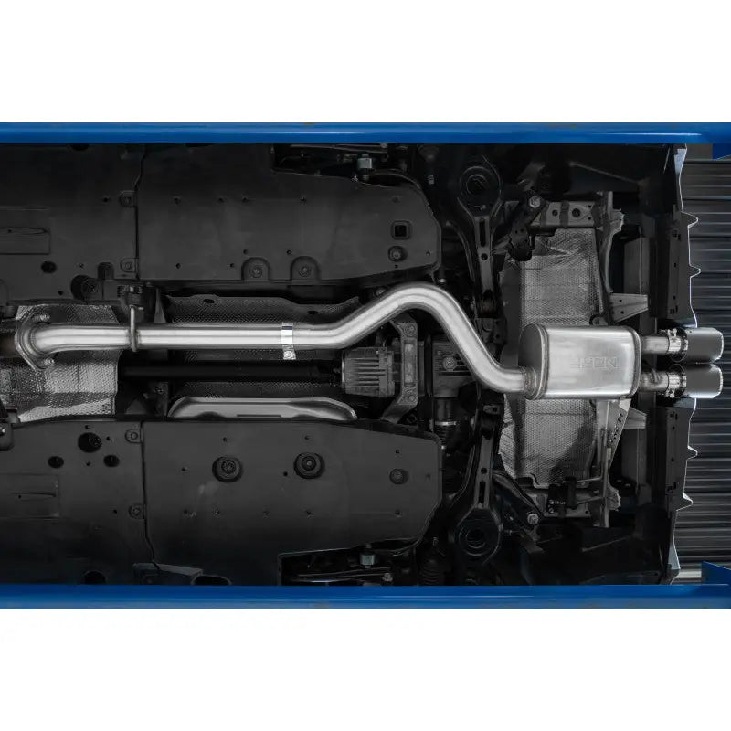 MBRP S43033CF MBRP 2023 Toyota Corolla GR 1.6L T304 SS 3in Cat-Back Dual Center Rear w/ Carbon Fiber Tips