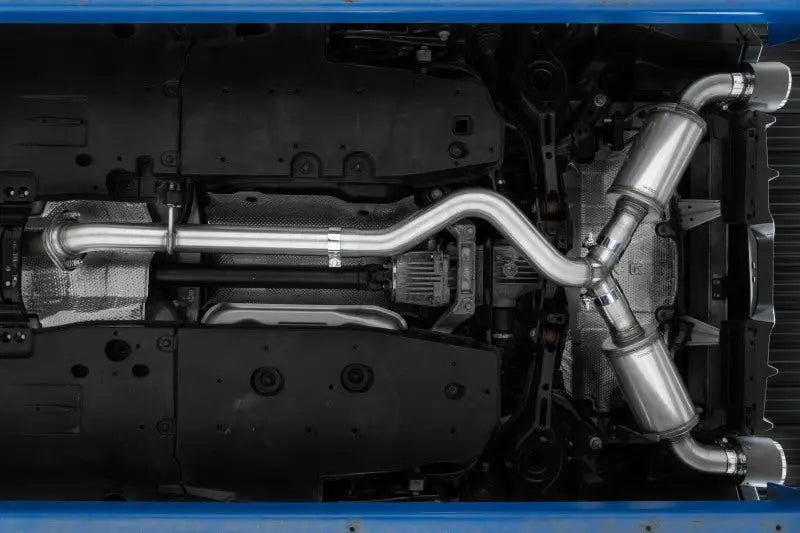 MBRP 2023 Toyota Corolla GR 1.6L T304 SS 3in Cat-Back Dual Split Rear w/ Carbon Fiber Tips - Truck & Automotive