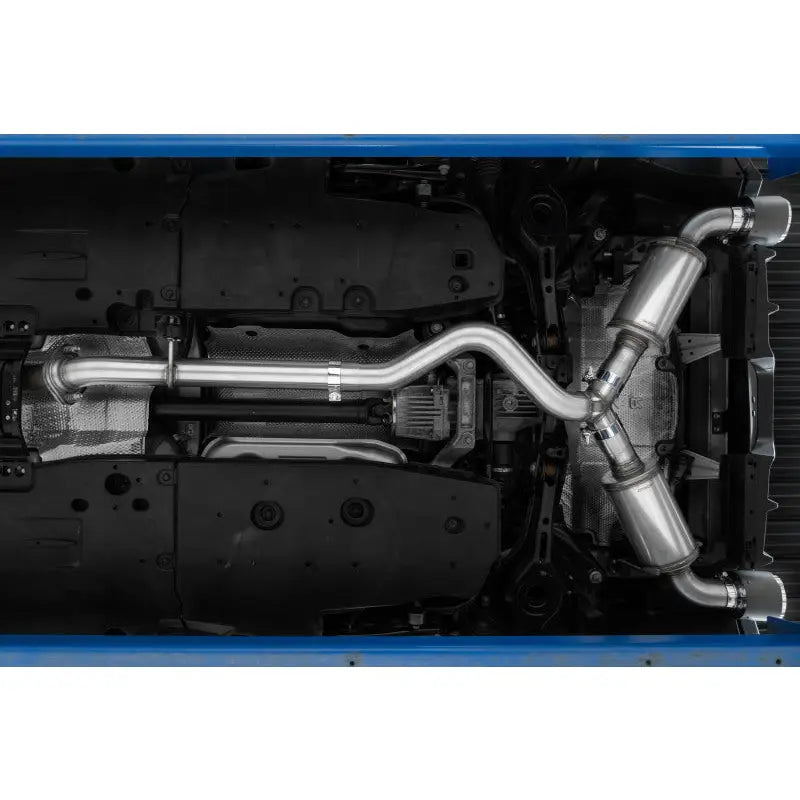 MBRP S43023BE MBRP 2023 Toyota Corolla GR 1.6L T304 Stainless Steel 3in Cat-Back Dual Split Rear w/ Burnt End Tips