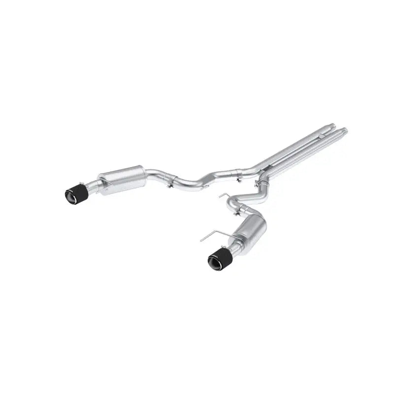 MBRP 2024 Ford Mustang GT S650 5.0L 3inCat-Back Dual Split Rear with Carbon Fiber Tips (Street) - Truck & Automotive