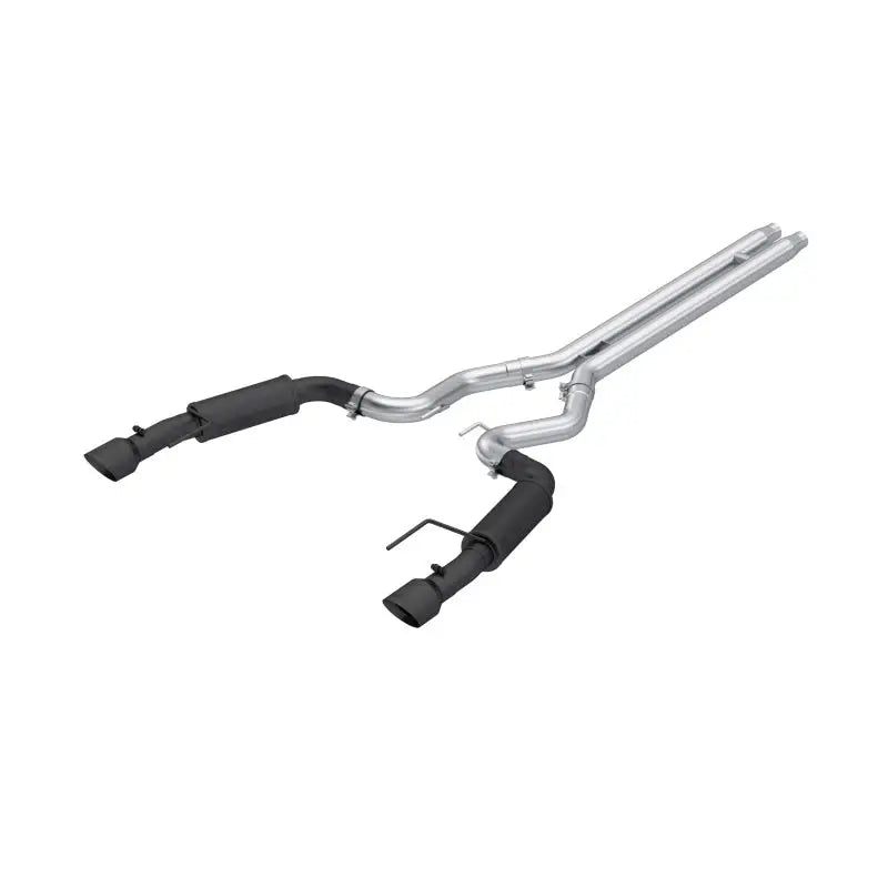 MBRP 2024Ford Mustang GT S650 5.0 3in Cat-Back Dual Split Black-Coated Aluminized Steel - Truck & Automotive