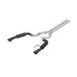 MBRP 2024Ford Mustang GT S650 5.0 3in Cat-Back Dual Split Black-Coated Aluminized Steel - Truck & Automotive