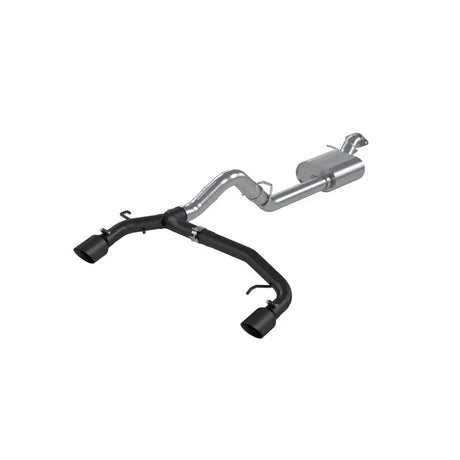 MBRP 21-22 Ford Bronco 2.3/2.7L EcoBoost 2/4-Dr 3in Catback Dual Split Rear Exit BLK AL - Truck & Automotive