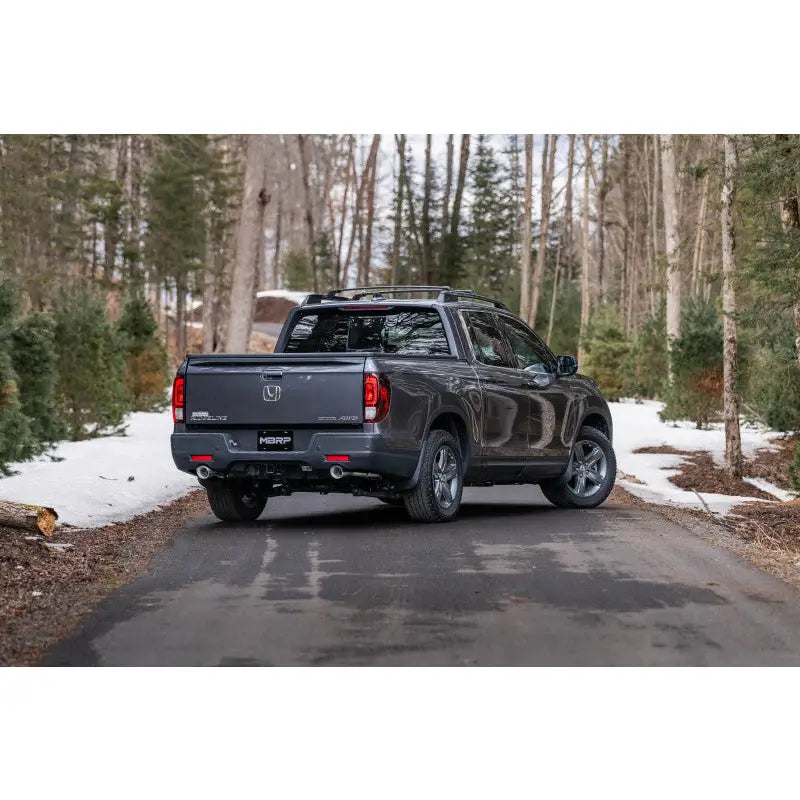 MBRP S5901AL MBRP 21-22 Honda Ridgeline Aluminized Steel 2.5in Cat-Back - Dual Split Rear Exit