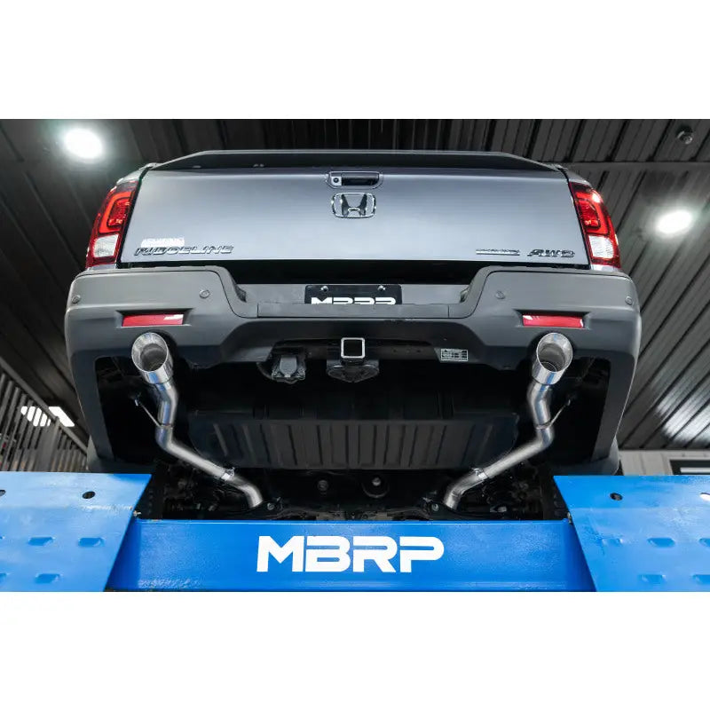 MBRP S5901AL MBRP 21-22 Honda Ridgeline Aluminized Steel 2.5in Cat-Back - Dual Split Rear Exit