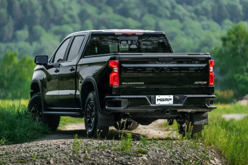 MBRP 22-23 Chevrolet/ GMC 1500 Silverado/ Sierra ZR2/AT4X 6.2L 2.5in Turn Down 3in Cat Back Exhaust - Truck & Automotive