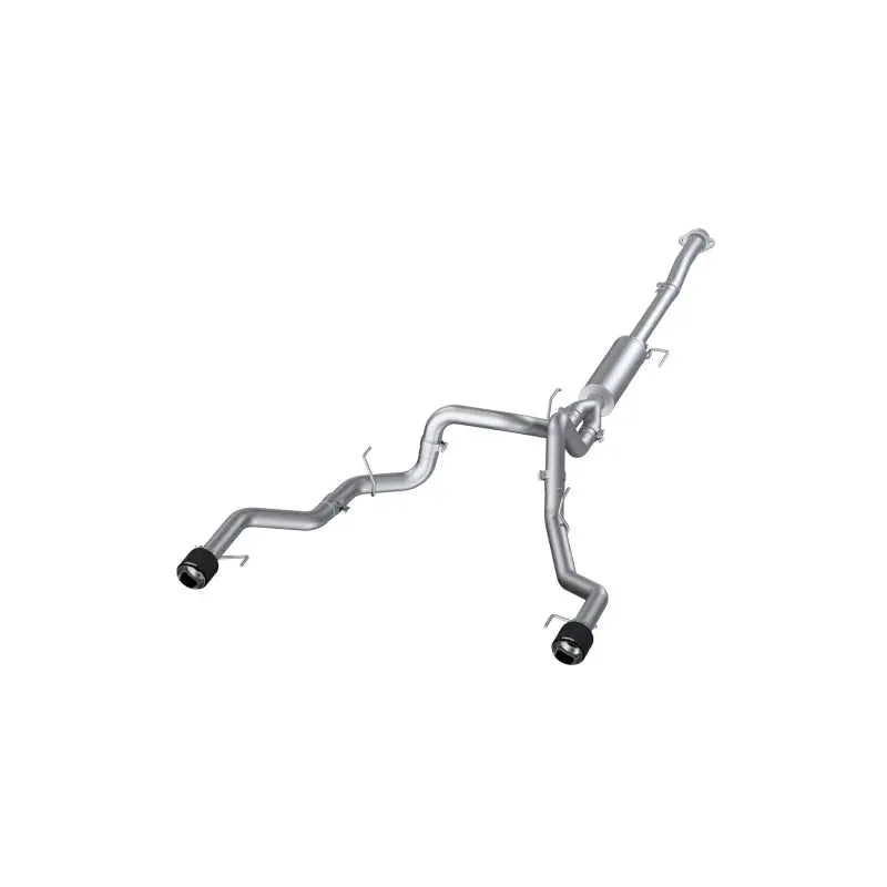 MBRP S52683CF MBRP 22-23 Ford F150 T304 5in OD Carbon Fiber Tip Dual Rear Exit 3in Cat Back Exhaust