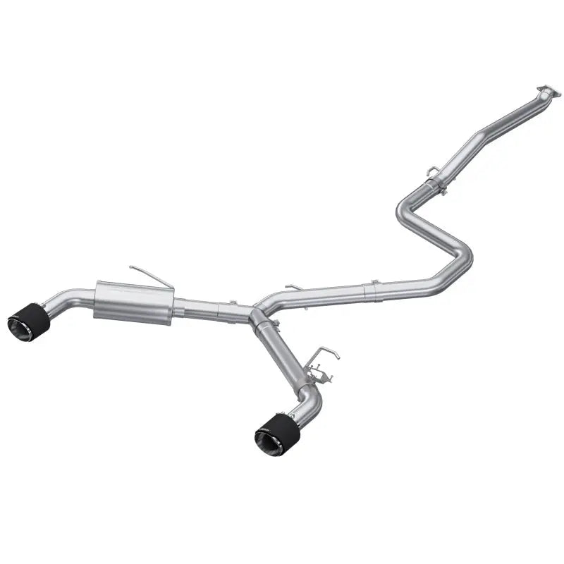 MBRP S47103CF MBRP 22-23 Hyundai Elantra N 2.0L Turbo T304 5in OD CF Tips Dual Outlet 3in Cat Back Exhaust