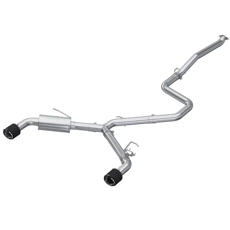 MBRP 22-23 Hyundai Elantra N 2.0L Turbo T304 5in OD CF Tips Dual Outlet 3in Cat Back Exhaust - Truck & Automotive