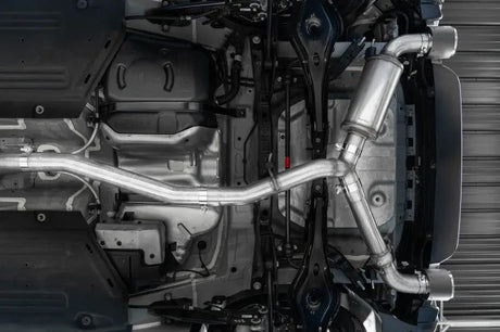 MBRP 22-23 Hyundai Kona N 2.0L Turbo 3in Cat Back Dual Rear with Carbon Fiber Tips - T304 - Truck & Automotive