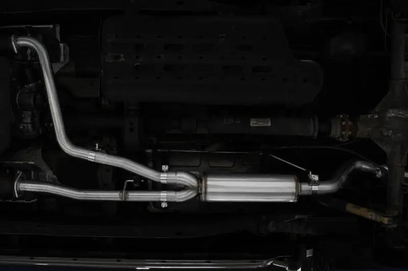 MBRP 22-23 Nissan Frontier 3.8L 3in Tip Cat Back Turndown Exit Street Profile - T304 - Truck & Automotive