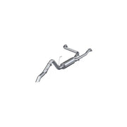 MBRP S5409AL MBRP 22-23 Nissan Frontier 3.8L 3in Tip 3in Cat Back Turndown Exit Street Profile - Aluminized Steel