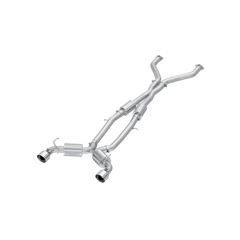 MBRP S4408304 MBRP 23-24 Nissan Z 3.0L Armor Pro T304 Stainless Steel 3in Cat-Back Dual Rear Exit w/ 5in OD Tips