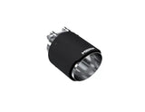 MBRP 3in ID / Dual 4in OD Out Staggered L 9.37in / R 9.87in Single Wall T304 SS Univ Exhaust Tip - Truck & Automotive