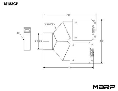 MBRP T5183CF