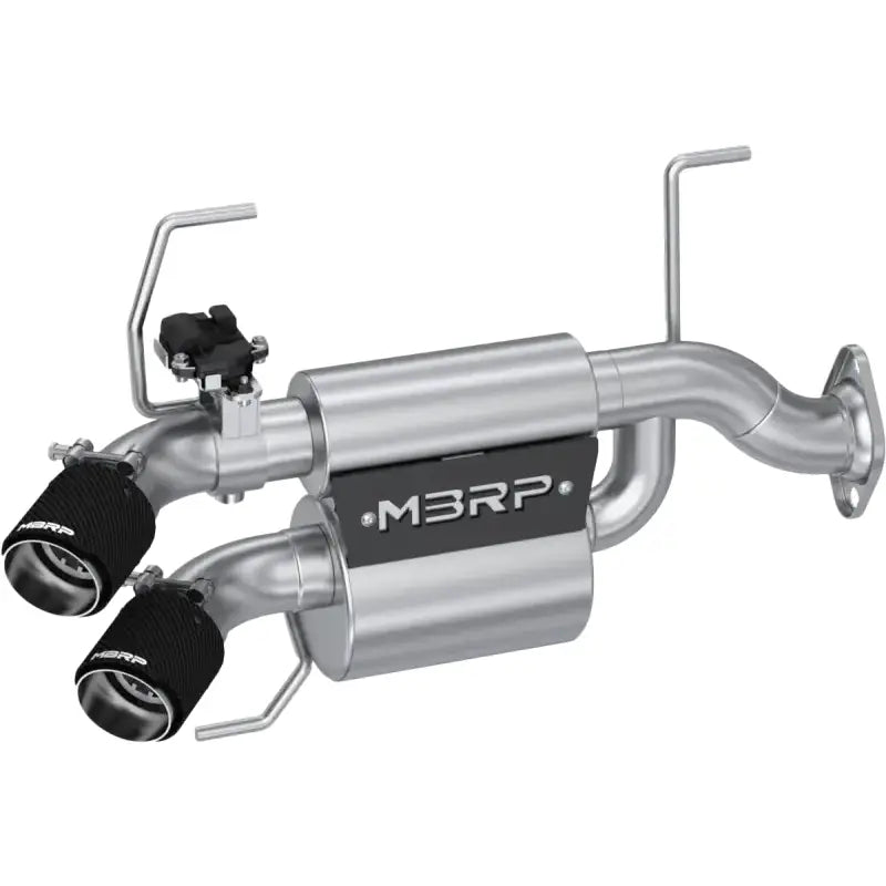 MBRP AT-9539AS Slip On Stacked Dual Out Active Exhaust - MBRP