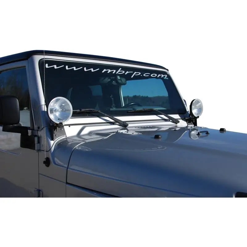 MBRP 131043 MBRP 97-06 Jeep Wrangler TJ Windshield Light Bracket