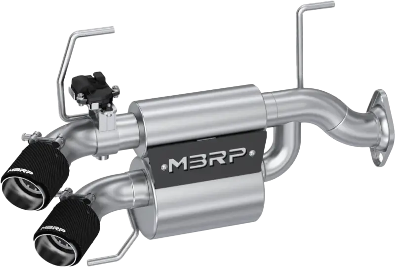 MBRP AT-9539AS Slip On Stacked Dual Out Active Exhaust - MBRP