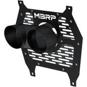 MBRP Bolt on Tip and Shield Exhaust T85329 - Black Bolt-ON
