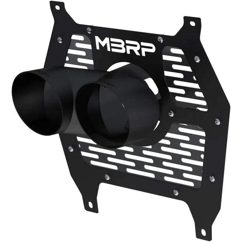 MBRP Bolt on Tip and Shield Exhaust T85329 - Black Bolt-ON