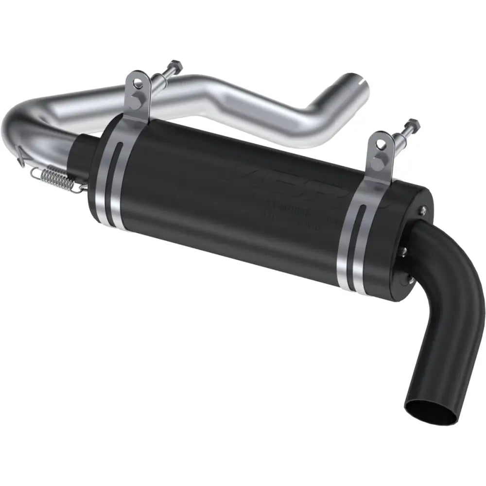 MBRP Performance Muffler Exhaust AT-8108P - Black Single Slip-ON System 4.25