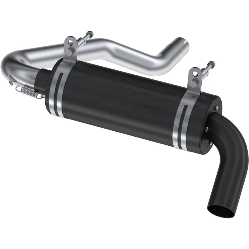 MBRP Performance Muffler Exhaust AT-8108P - Black Single Slip-ON System 4.25