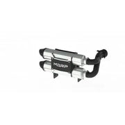 MBRP Performance Muffler Exhaust AT-9208PT - Black Dual Stacked Slip-ON System Tip