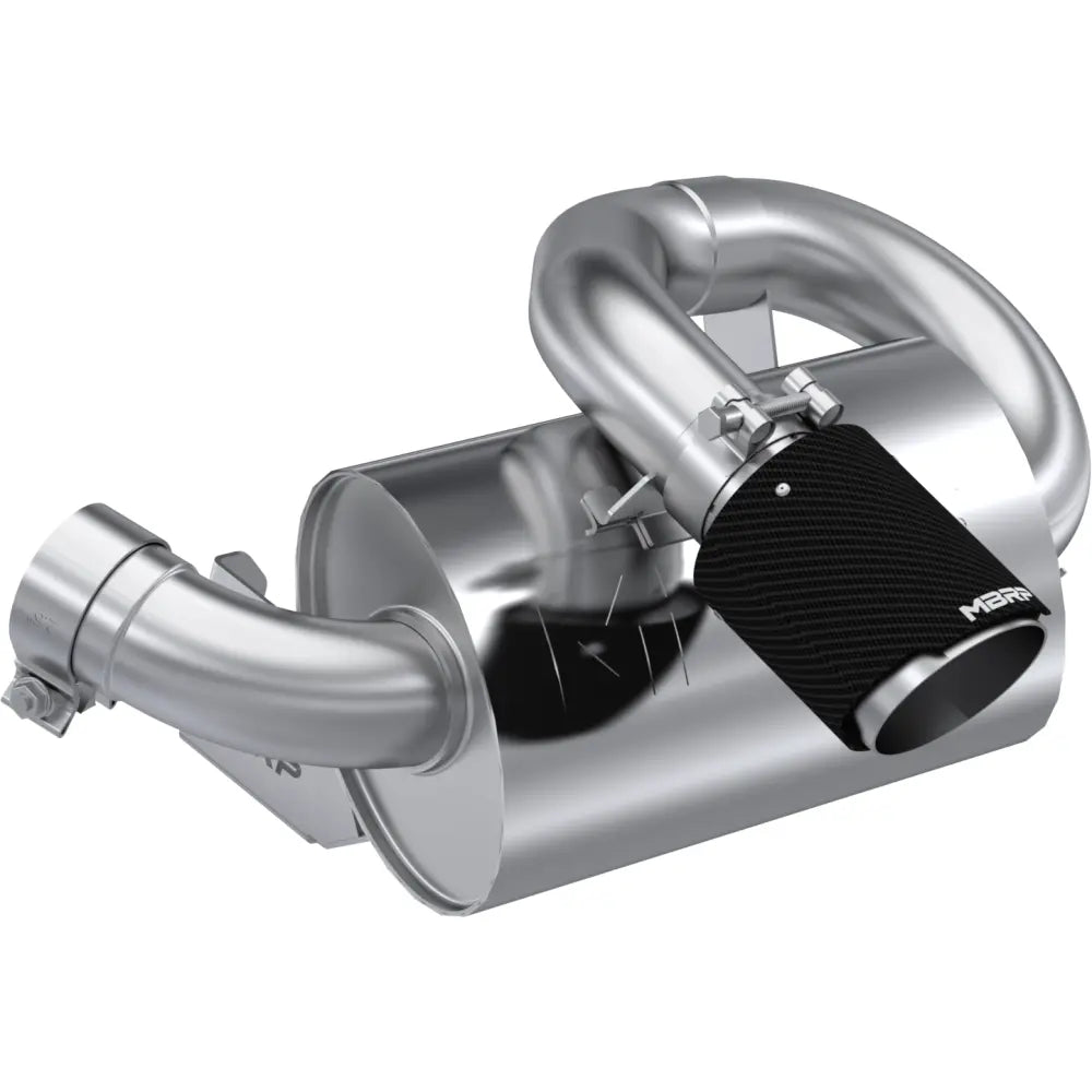 MBRP Performance Muffler Exhaust AT-9215PT - Single Slip-ON Center Exit 2.5