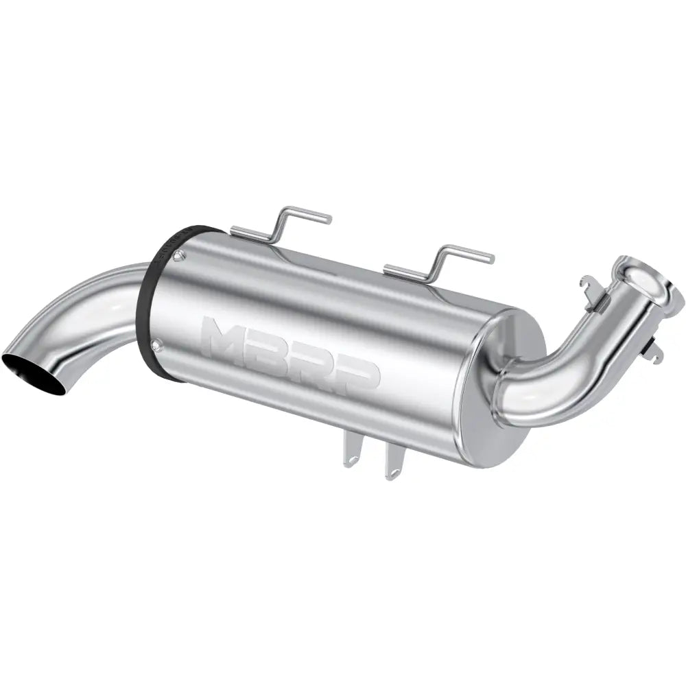 MBRP Performance Muffler Exhaust AT-9526PT - Chrome Single Slip-ON System