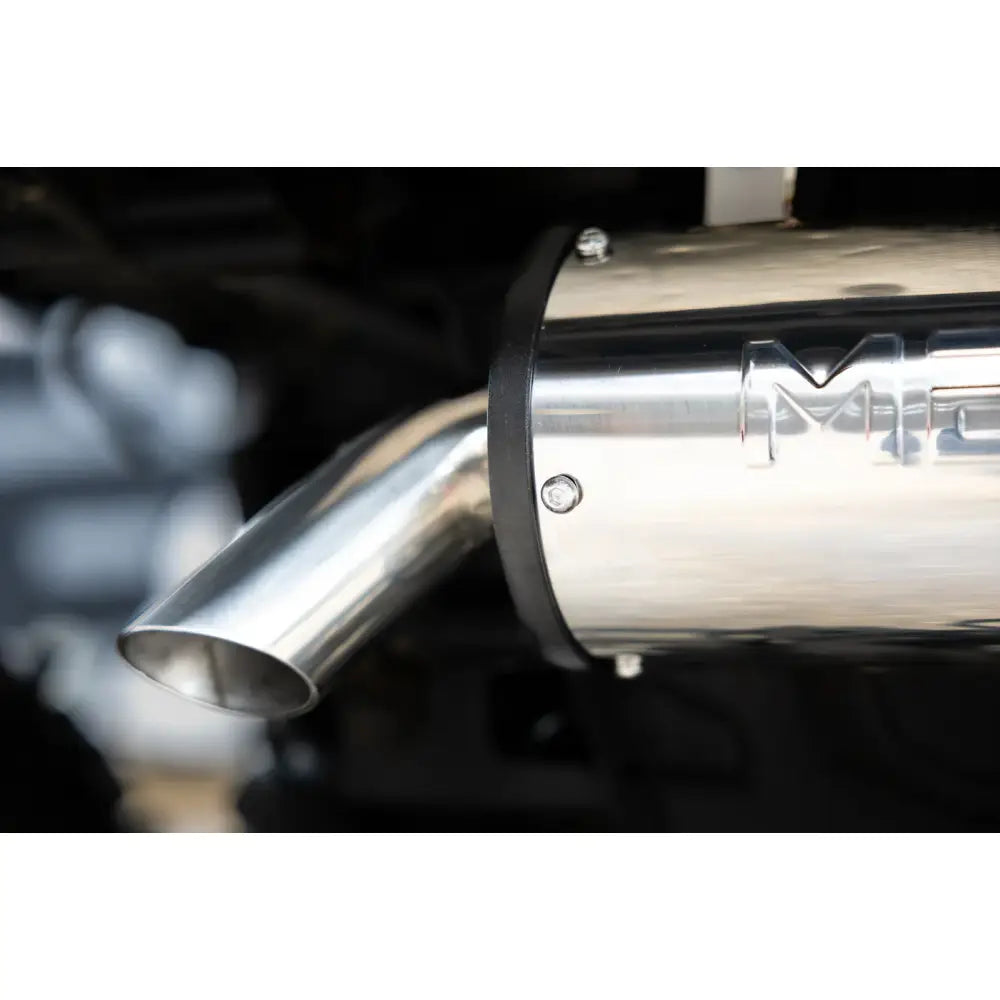 MBRP Performance Muffler Exhaust AT-9544PT - Chrome Single Slip-ON System
