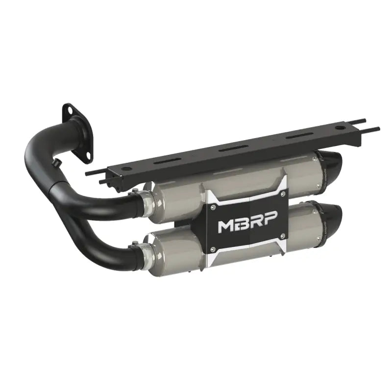 MBRP Power Tech 4 Muffler Exhaust AT-9110PT - Black
