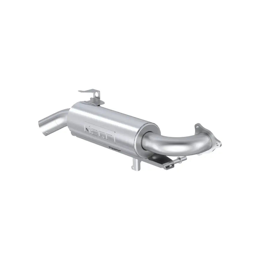 MBRP Single Slip-On System w Exhaust AT-9528PT - Slip-ON Perf. Muff CAT. Conv