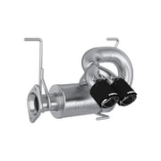 MBRP Single Slip-On System w Exhaust AT-9541PT - Slip-ON Perf. Muff CAT. Conv