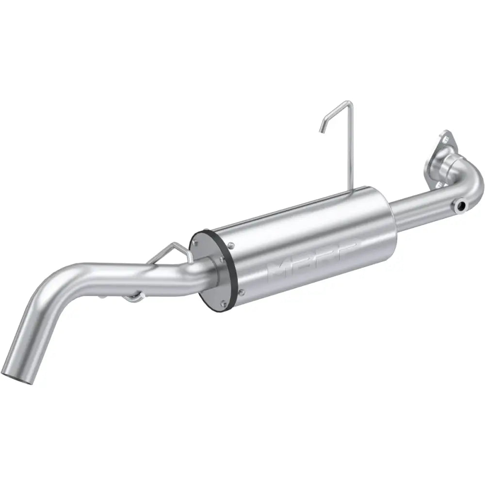 MBRP Sport Muffler Exhaust AT-9535PT - Chrome Single Slip-ON System Performance