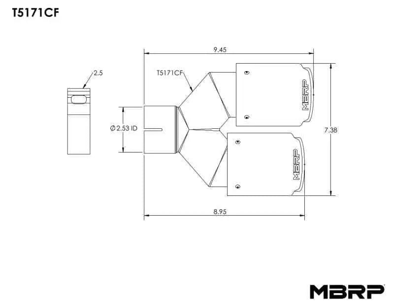 MBRP T5171CF