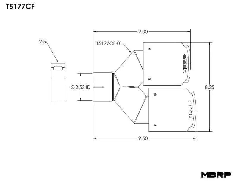 MBRP T5177CF