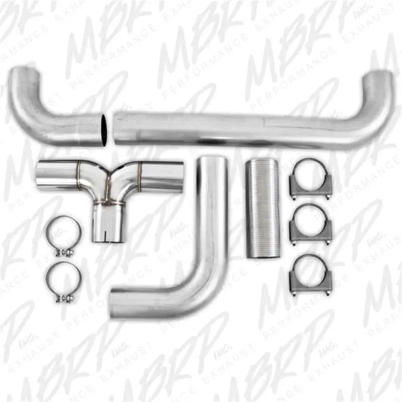 MBRP Universal Full size Pickup T pipe kit AL - RV and Auto Parts