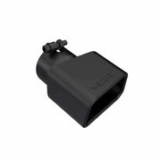 MBRP MBRP Universal Tip 4.75inx 3in Rectangle Angled Cut 3in O.D. inlet Pass. Side 7.375in length Black