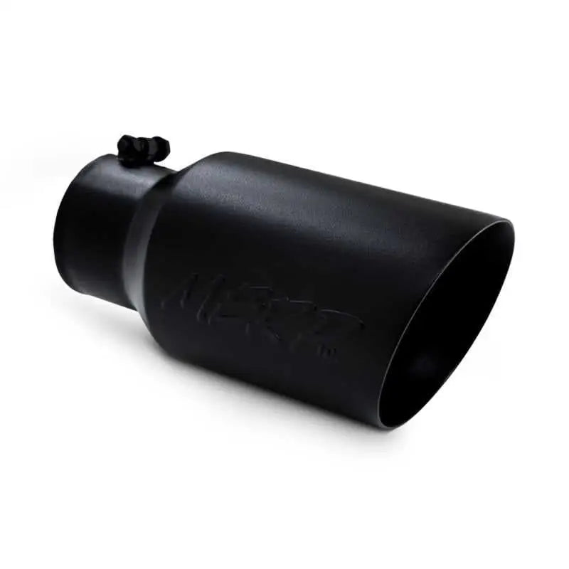 MBRP MBRP Universal Tip 6 O.D. Dual Wall Angled 4 inlet 12 length - Black Finish