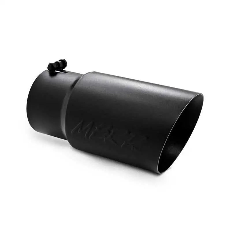 MBRP MBRP Universal Tip 6 O.D. Dual Wall Angled 5 inlet 12 length - Black Finish