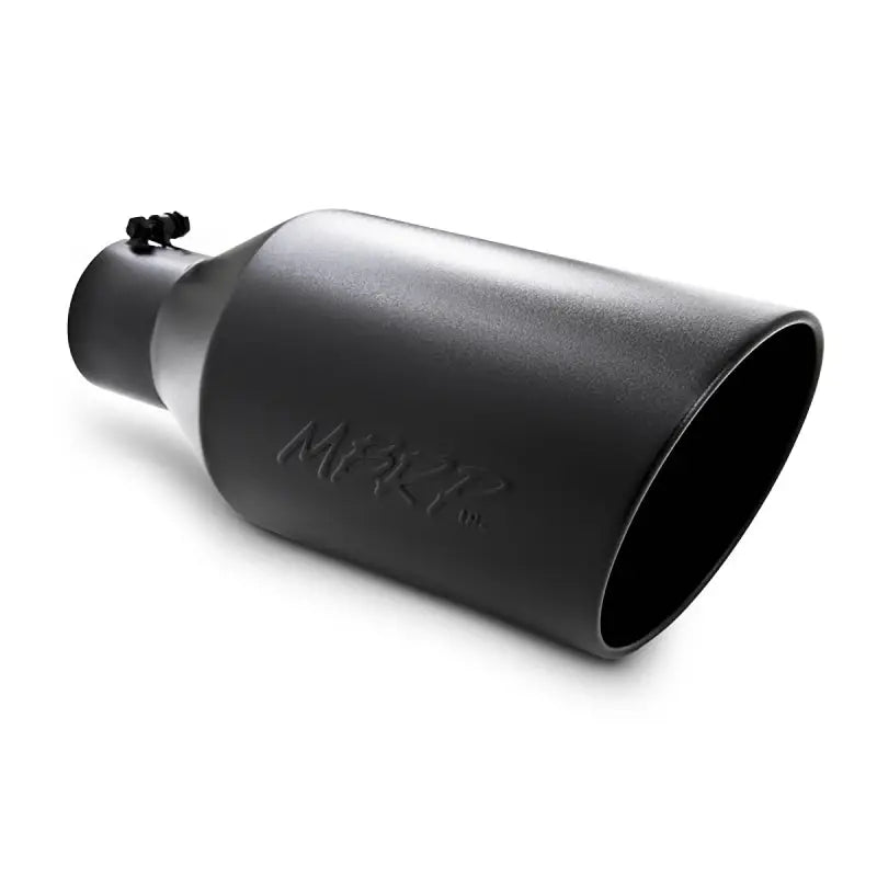MBRP Universal Tip 8in O.D., Rolled End, 4in inlet, 18in length in black finish, perfect for RVs, Automotive, Powersports, off-road, marine, exterior, truck accessories, interior, truck beds, RV parts, Performance, Truck & Automotive, Exhaust, Mufflers & Tips, AVADA - Best Sellers