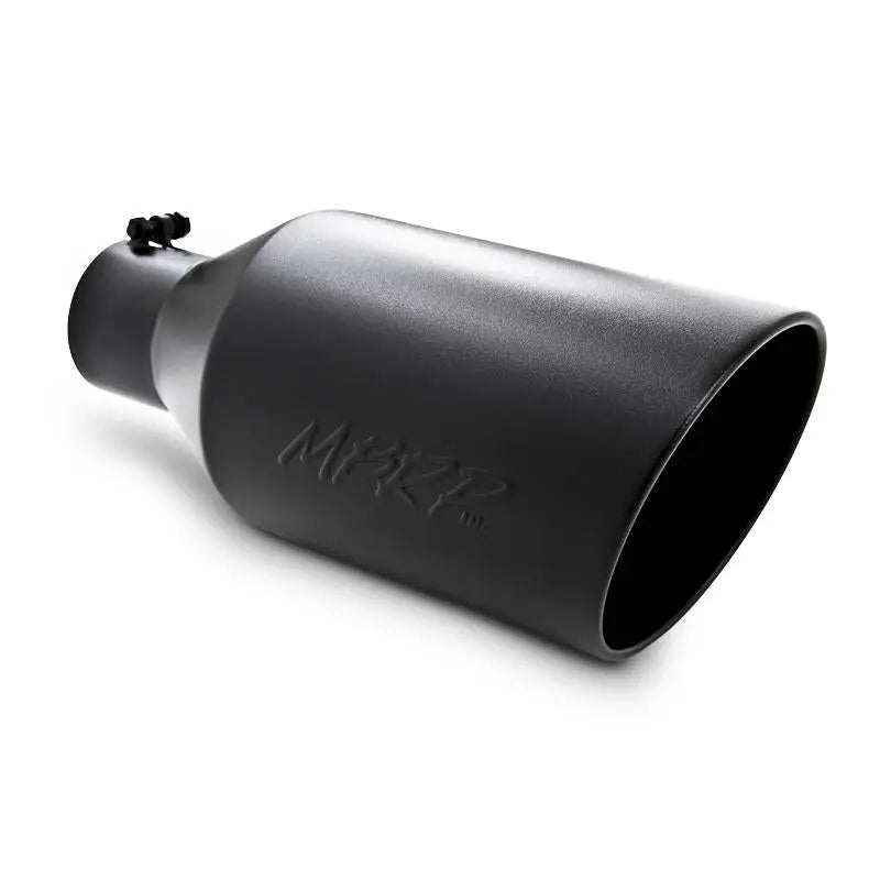 MBRP T5128BLK MBRP Universal Tip 8in O.D. Rolled End 4in inlet 18in length Black