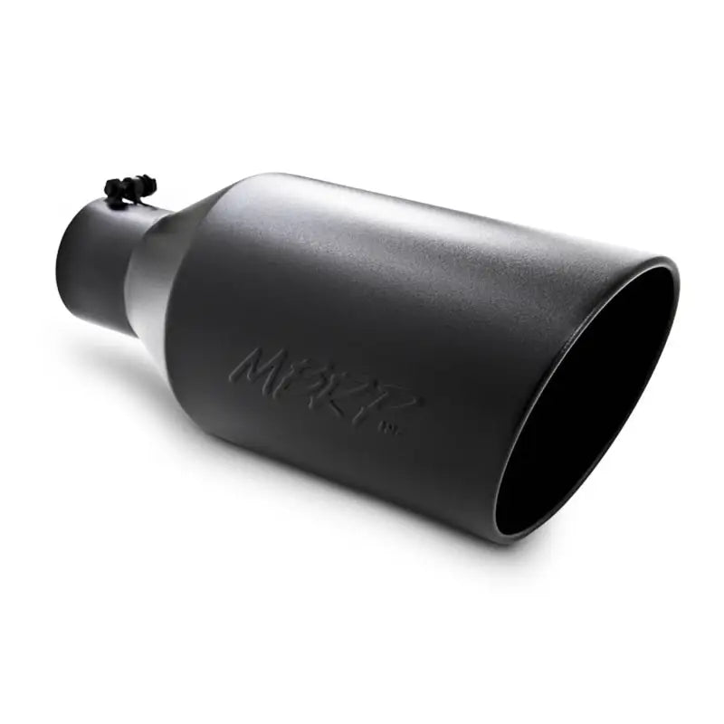 MBRP Universal Tip 8in O.D., Rolled End, 4in Inlet, 18in Length, Black, Marine, RV, Powersports, Off-road, Exterior, Interior, Truck Accessories, Truck Bed, RV Parts, Performance, Truck & Automotive, Exhaust, Mufflers & Tips, AVADA - Best Sellers