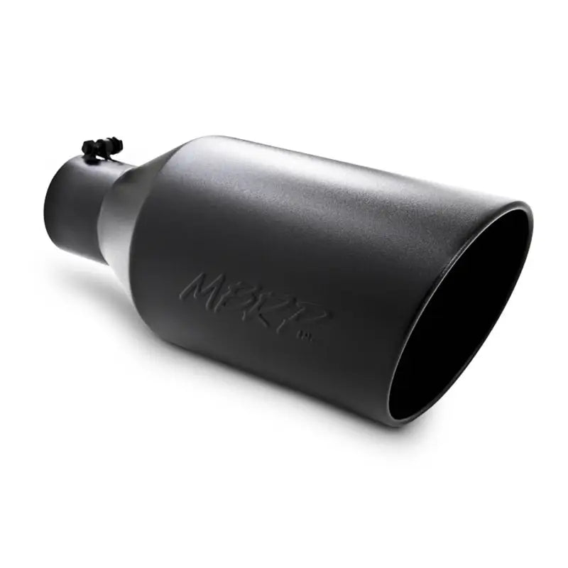 MBRP T5128BLK MBRP Universal Tip 8in O.D. Rolled End 4in inlet 18in length Black