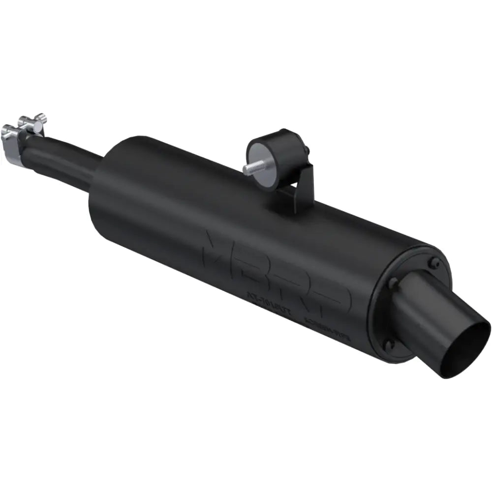 MBRP Utility Muffler Exhaust AT-7217 - Black Single Slip-ON System