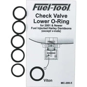 MC200-5 Check Valve Lower O Rings 5/Pk