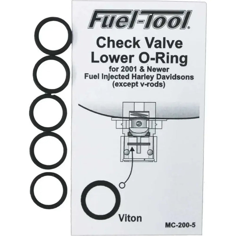 MC200-5 Check Valve Lower O Rings 5/Pk