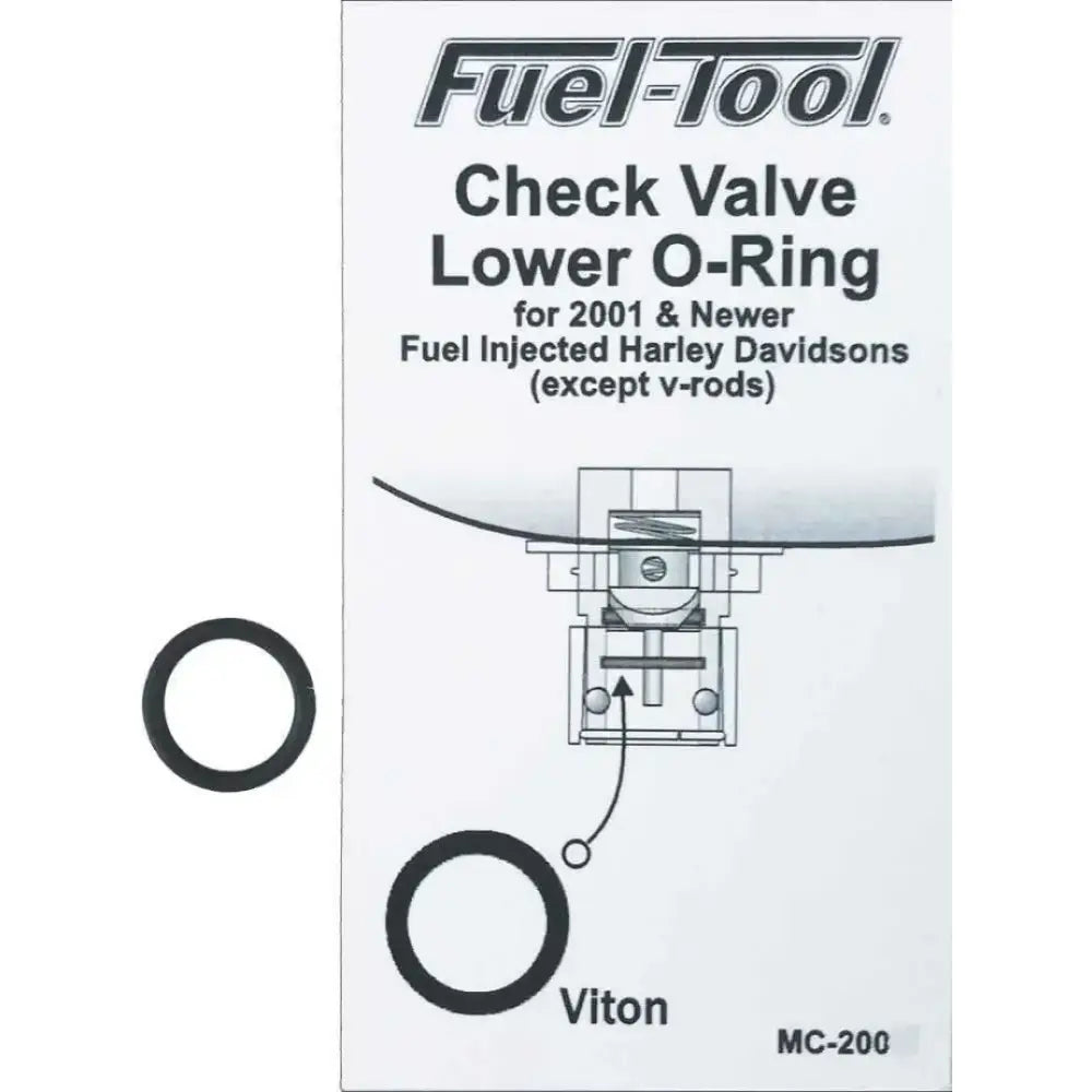 MC200 Check Valve Lower O Ring