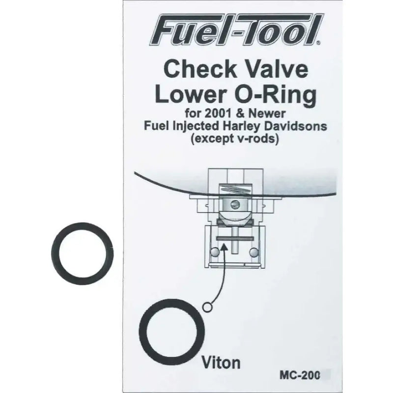 MC200 Check Valve Lower O Ring